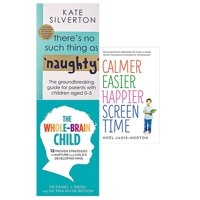 There's No Such Thing As, Calmer Easier , The Whole-Brain Child 3 Books Set - The Book Bundle
