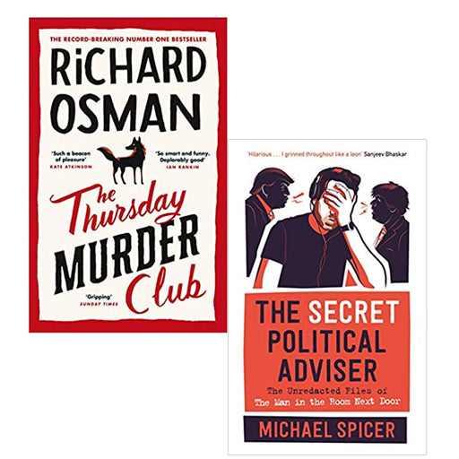 The Thursday Murder Club: The Record & The Secret Political Adviser: The Unredacted Files 2 Books Collection Set - The Book Bundle