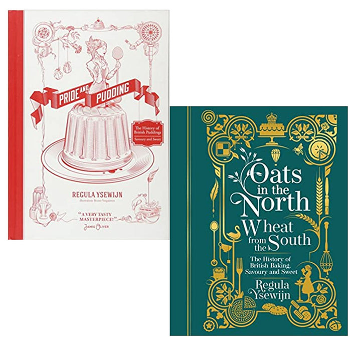 Regula Ysewijn 2 Books Collection Set (Pride and Pudding,Oats in the North,Wheat) - The Book Bundle