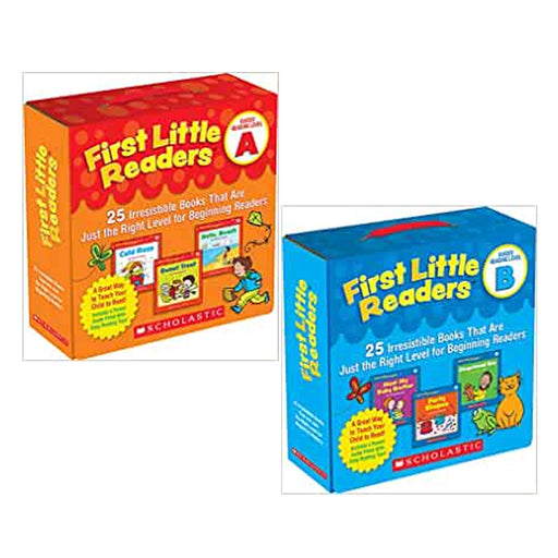 First Little Readers: Guided Reading Levels A & B (Parent Pack): 50 Irresistible Books That Are Just the Right Level for Growing Readers - The Book Bundle