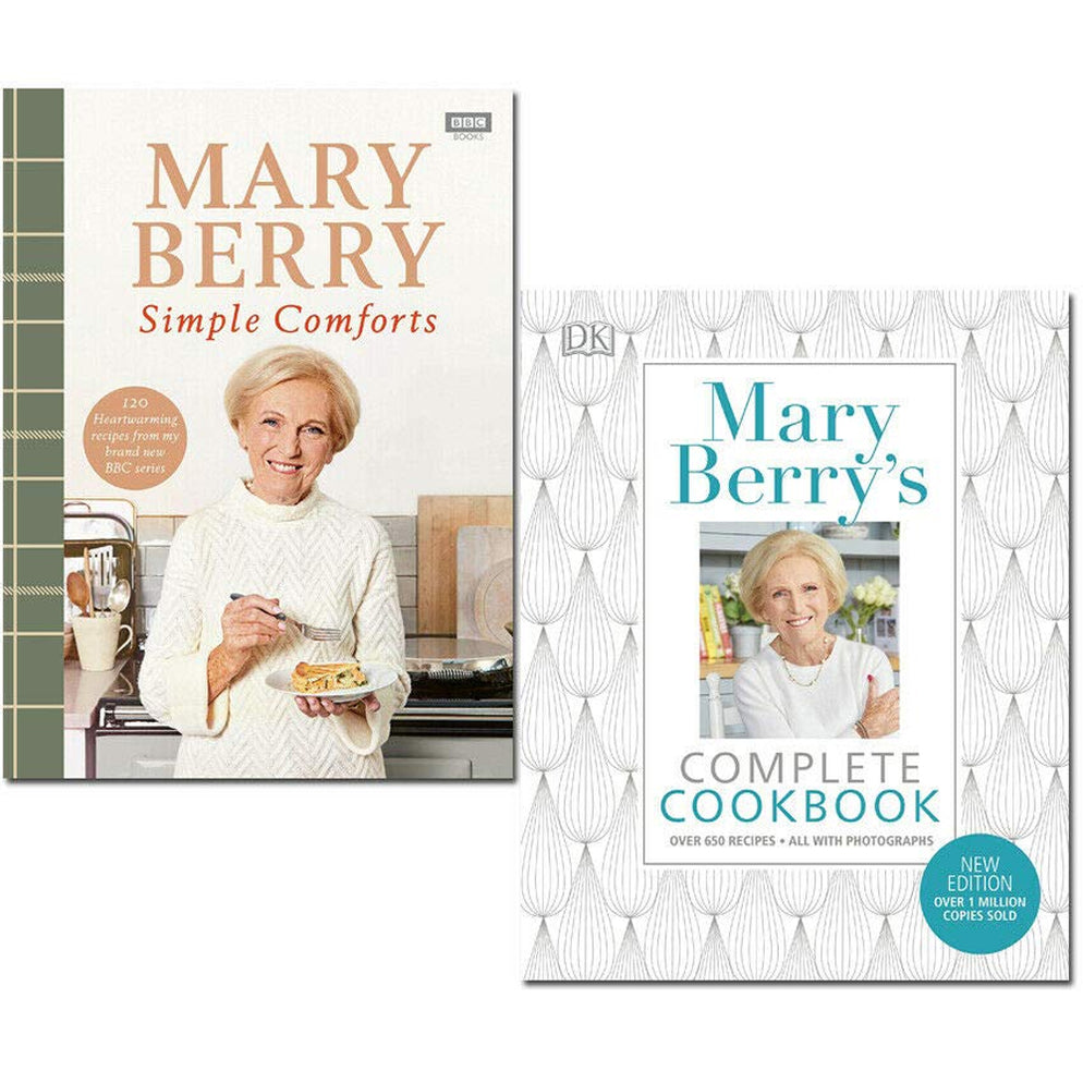 Mary Berry 2 Books Collection Set (Mary Berry's Complete Cookbook: Over ...
