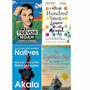 It's Trevor Noah: Born a Crime, The One Hundred Years of Lenni and Margot, Natives, The Lightless Sky 4 Books Set - The Book Bundle