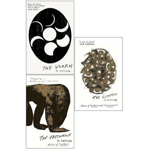 Brian Catling 3 Books Collection Set The Vorrh, Cloven, Erstwhile Paperback NEW - The Book Bundle