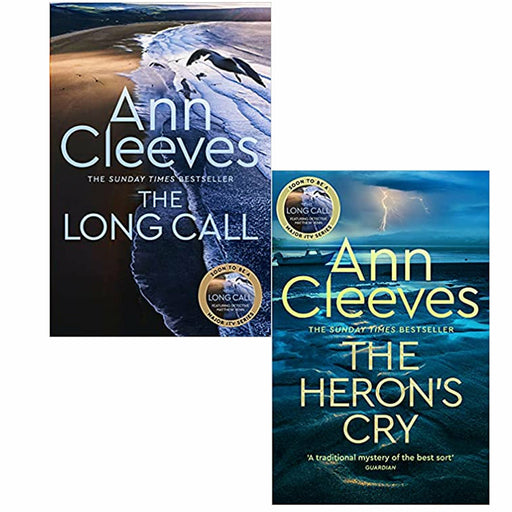 The Long Call & The Heron's Cry 2 Books Set By Ann Cleeves - The Book Bundle