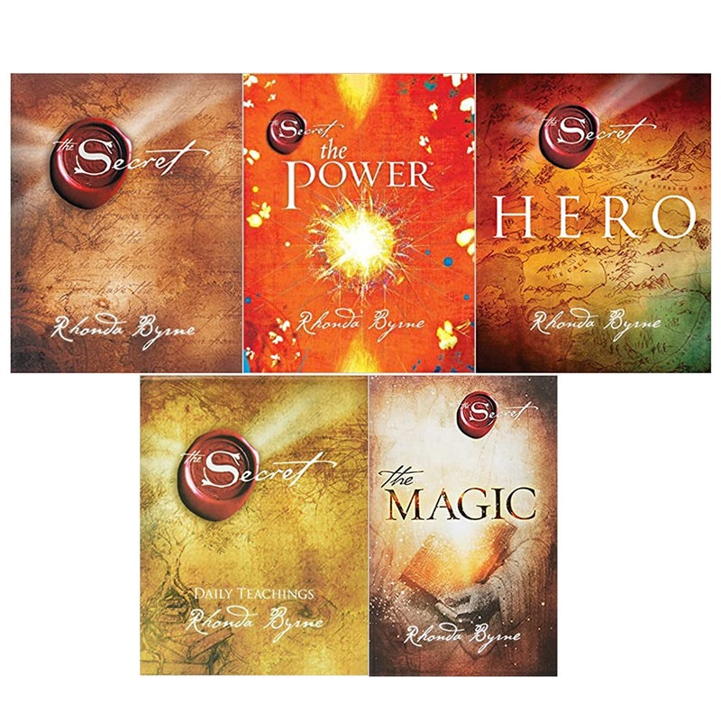 Secret Series 5 Books Collection Set By Rhonda Byrne (Power, Hero, Magic, Secret, Daily Teachings) - The Book Bundle