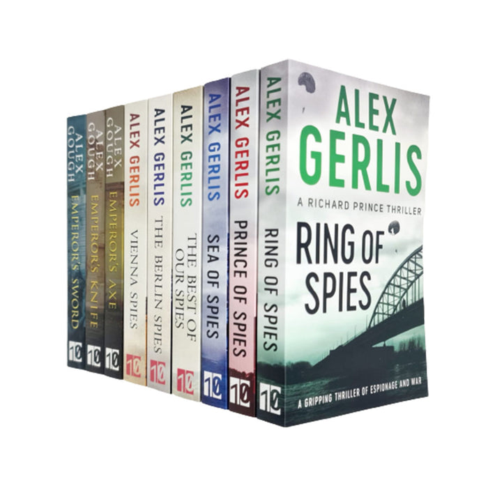 Berlin, Best, Vienna Spies, Prince, Ring, Sea, Emperor's Sword, Knife, Axe 9 Books Collection Set - The Book Bundle