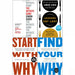 Infinite Game, Start With Why, Leaders Eat Last & Find Your Why 4 Books Set - The Book Bundle