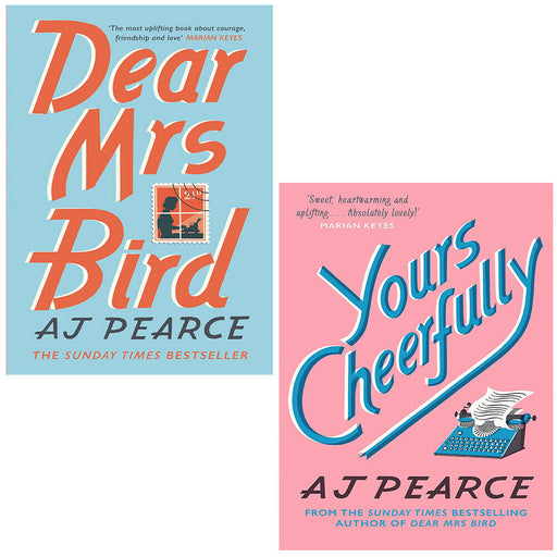 Emmy Lake Chronicles Series AJ Pearce 2 Books Collection Set (Yours Cheerfully) - The Book Bundle