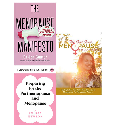 The Menopause Manifesto, Preparing  & The Good Food Menopause  3 Books Collection Set - The Book Bundle