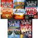 The Courtney Series Collection 5 Books set 14 to18 By Wilbur Smith  (Ghost Fire, Legacy of War) - The Book Bundle