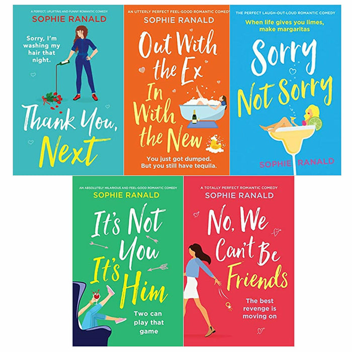 Sophie Ranald 5 Books Set (Out with the Ex, Thank You, Sorry Not Sorry) NEW - The Book Bundle