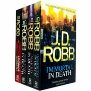J. D. Robb 4 Books Collection Set Immortal In  (Death, Naked, Holiday, Leverage) - The Book Bundle
