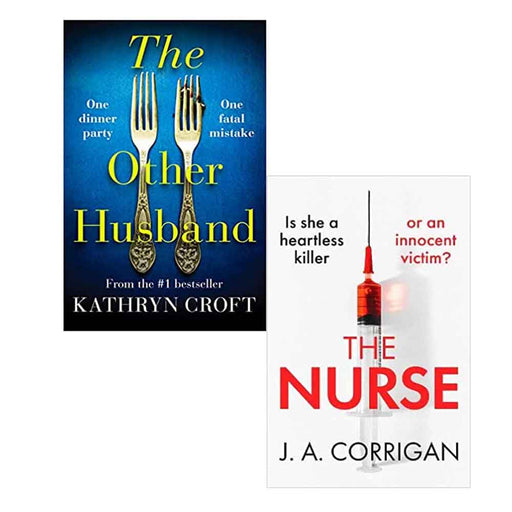 The Other Husband By Kathryn Croft & The Nurse By J. A. Corrigan 2 Books Set - The Book Bundle