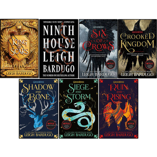 Leigh Bardugo 7 Books Set (King, Ninth, Six of Crows, Crooked, Shadow and More) - The Book Bundle