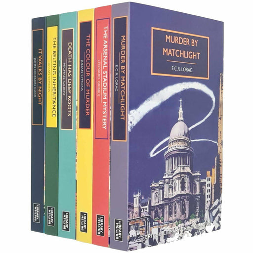 British library crime classics series 12 : 6 books collection set - The Book Bundle