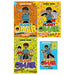Planet Omar Series 4 Books Collection Set By Zanib Mian (Accidental Trouble,Unexpected Super,Incredible Rescue,Operation Kind) - The Book Bundle