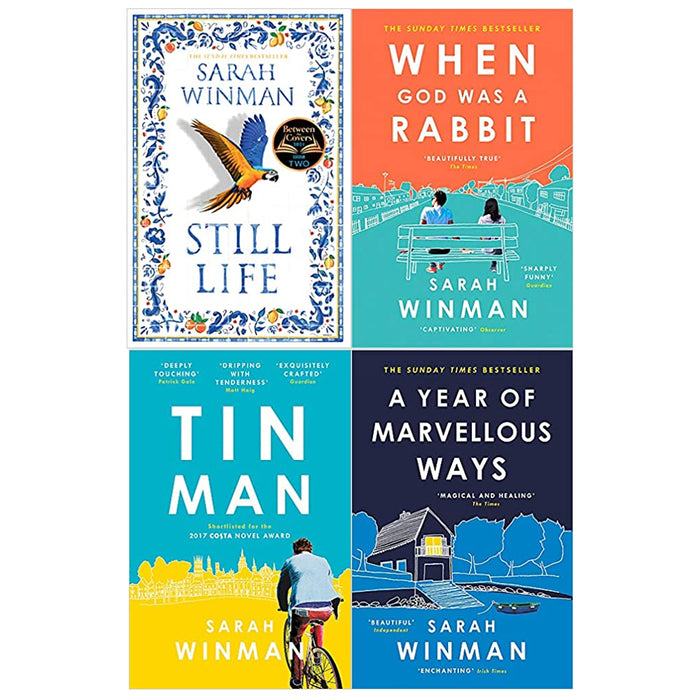 Sarah Winman 4 Books Set (Still Life, Tin Man, When God was a Rabbit, A Year of Marvellous Ways) - The Book Bundle