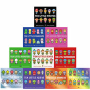 Ten Little Series Collection 10 Books Set By Mike Brownlow (Monkeys, Unicorns) - The Book Bundle