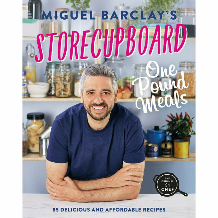 Miguel Barclay 2 Books Collection Set (Meat-Free One Pound Meals,Storecupboard) - The Book Bundle
