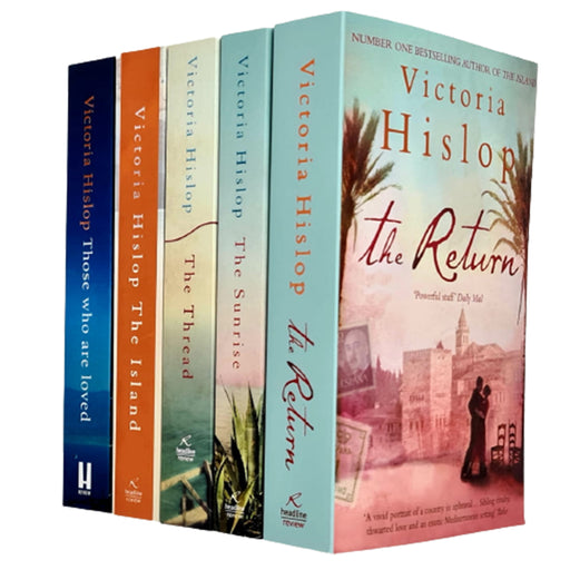 Victoria Hislop 5 Books Collection Set Sunrise, Island,Thread,Return,Who Loved - The Book Bundle
