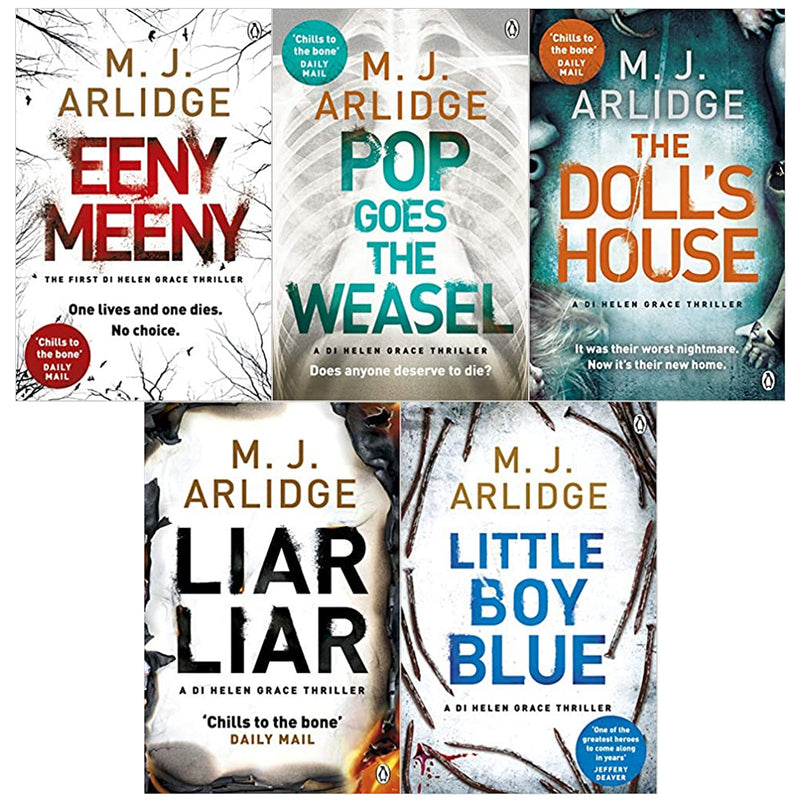 Detective Inspector Helen Grace Series By M. J. Arlidge 1-5: 5 Books Set - The Book Bundle