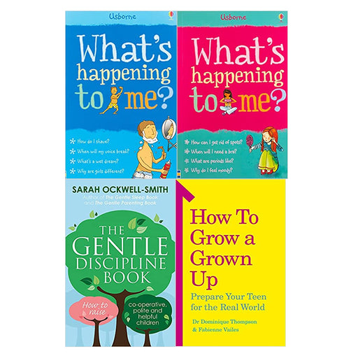 The Gentle Discipline, What's Happening to Me?: Boy ,Girl, How to Grow a Grown Up 4 Books Set - The Book Bundle
