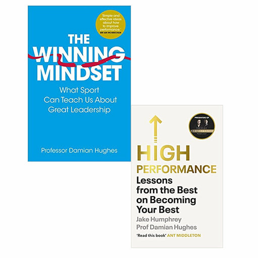 Damian Hughes 2 Books Set (The Winning Mindset & High Performance) - The Book Bundle