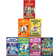 David Baddiel Collection 7 Books Set (Parent Agency, Head Kid, Birthday Boy, The Person Controller, AniMalcolm, Taylor Turbochaser, Future Friend) - The Book Bundle