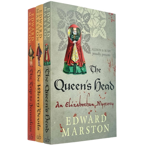 Nicholas Bracewell Series Collection By Edward Marston 3 Books Set(Queen,Devil,Jerusalem) - The Book Bundle