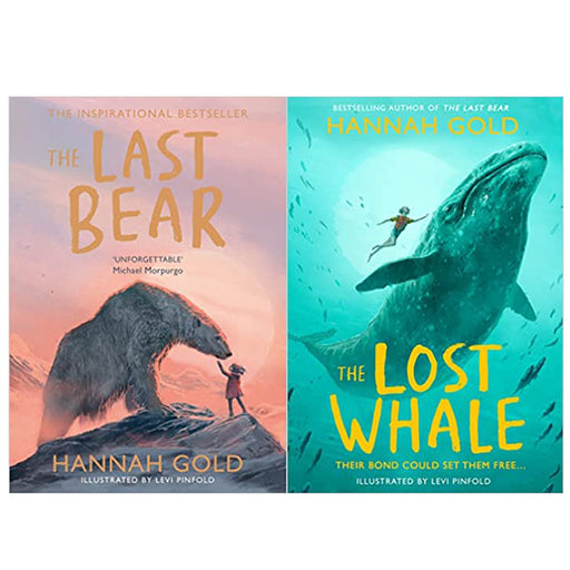 The Last Bear & The Lost Whale 2 Books Set  Hannah Gold - The Book Bundle