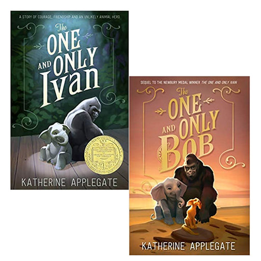 The One and Only Ivan Series 2 Books Set By Katherine Applegate-The One and Only Bob - The Book Bundle