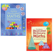 Usborne Illustrated Dictionaries &Thesauruses Tori Large 2 Books Collection Set - The Book Bundle