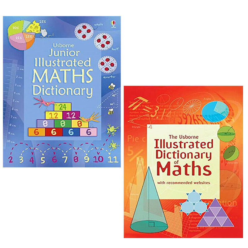Usborne Illustrated Dictionaries &Thesauruses Tori Large 2 Books Collection Set - The Book Bundle