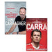 Jamie Carragher 2 Books Collection Set (The Greatest Games:,Carra: My Autobiography) - The Book Bundle