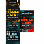 DI Alex Finn Series By Will Shindler 3 Books Set (The Burning Men, The Killing Choice , The Hunting Ground) - The Book Bundle