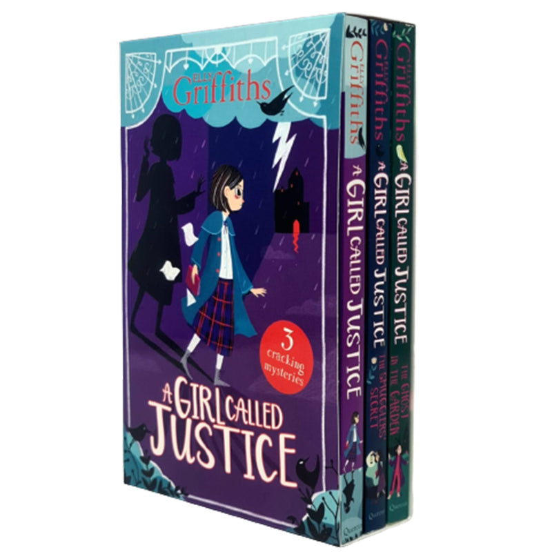 A Girl Called Justice Jones Series 3 Books Collection Box Set By Elly Griffiths (A Girl Called Justice, The Smugglers' Secret & The Ghost in the Garden) - The Book Bundle