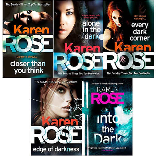 The Cincinnati Series 5 Books Set By Karen Rose (Closer Than You Think, Alone in the Dark) - The Book Bundle