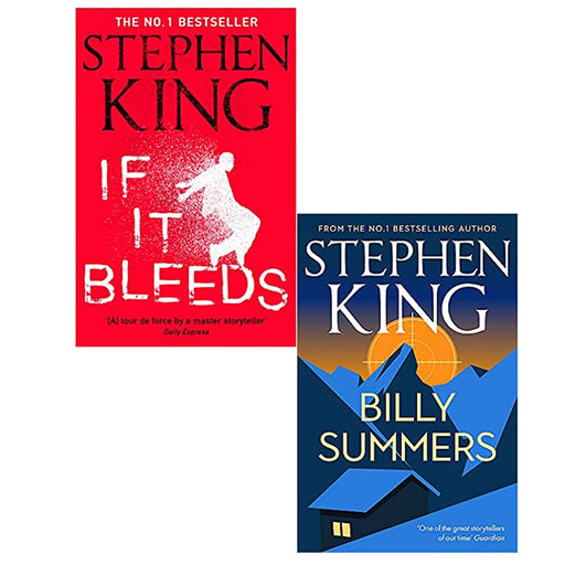 If It Bleeds & Billy Summers 2 Books Set By Stephen King - The Book Bundle