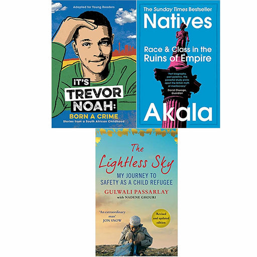 It's Trevor Noah: Born a Crime, Natives, The Lightless Sky 3 Books Set - The Book Bundle