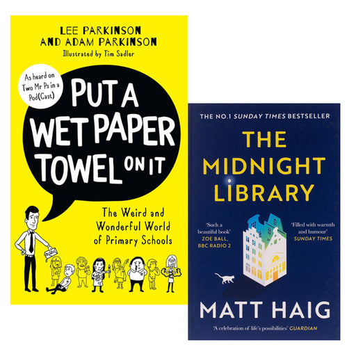 Put A Wet Paper Towel on It & The Midnight Library 2 Books Collection Set - The Book Bundle
