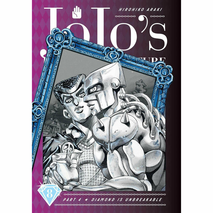 JoJo's Bizarre Adventure Part 4 Diamond Is Unbreakable Volume (7-9) 3 Books Set - The Book Bundle
