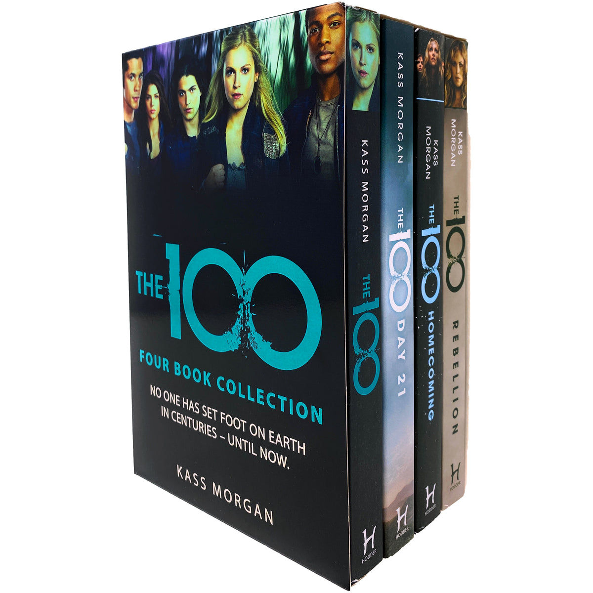The 100 Complete 4 Books Collection Box Set by Kass Morgan (100, Day 21