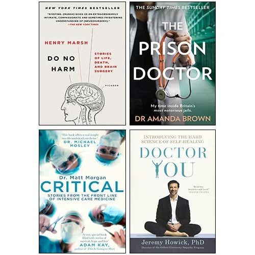 Seven Signs of Life, Doctor You, Critical , THE PRISON DOCTOR 4 Books Set - The Book Bundle