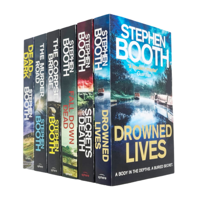 Stephen Booth Cooper and Fry Series 6 Books Collection Set Pack Fall Down Dead - The Book Bundle