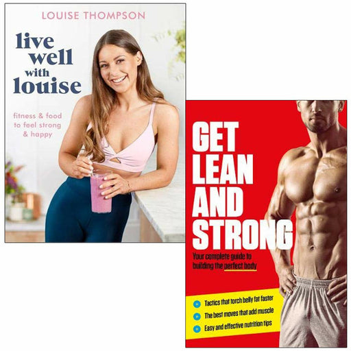 Live Well With Louise Fitness ,Get Lean And Strong 2 Books Collection Set By  Louise Thompson - The Book Bundle