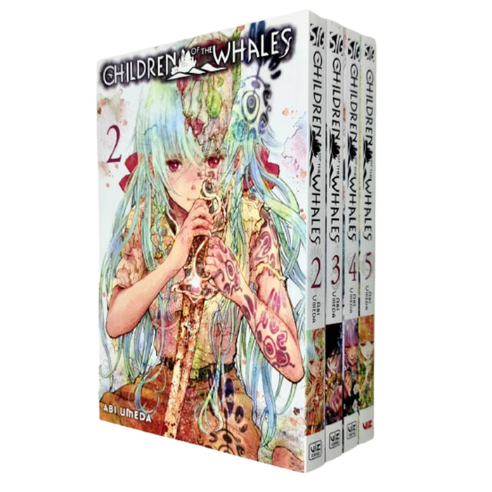 Children of the Whales Series 4 books collection Set Vol. 2-5 NEW - The Book Bundle