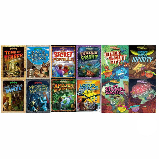 History Quest, Science Quest and Maths Quest Series 12 Book Collection Set - The Book Bundle