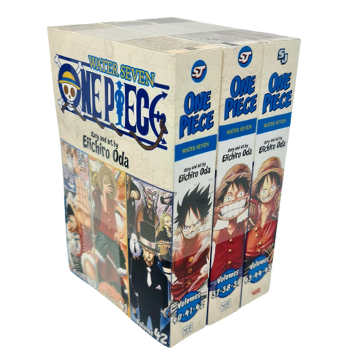 One Piece (3-in-1) Water Seven Series (Vol 13-15) Eiichiro Oda 3 Books Set  New - The Book Bundle