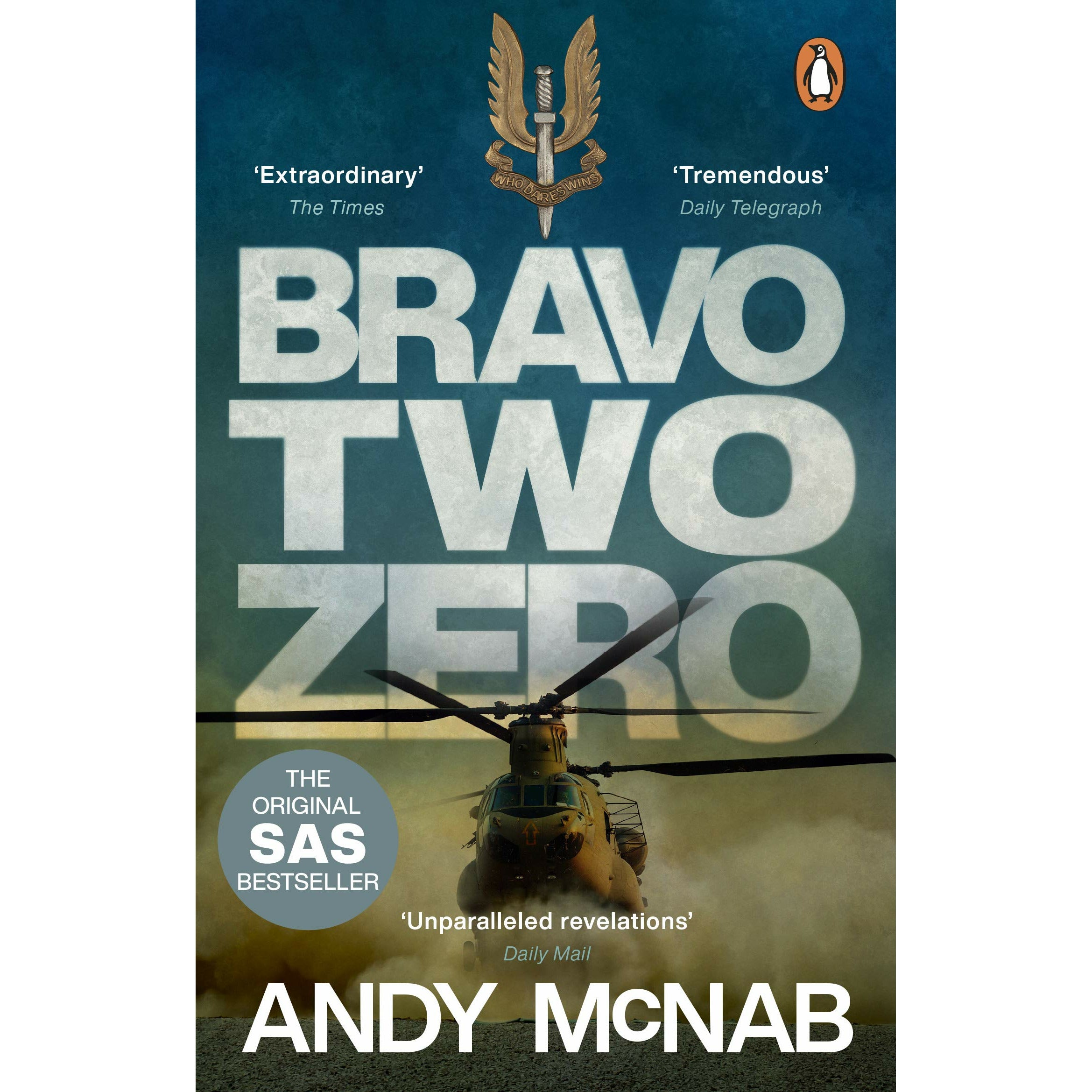 BRAVO TWO ZERO by ANDY McNAB（直筆サイン有）　SAS Bravo Two-zero: Andy McNab: 9780552153577: Amazon.com: Books