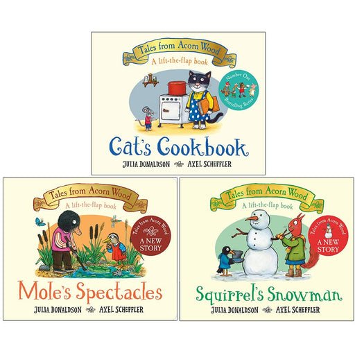 Julia Donaldson Tales From Acorn Wood Series Collection 3 Books Set By Julia Donaldson - The Book Bundle